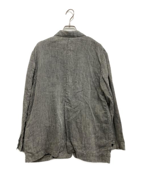 Spick and Span（スピック＆スパン）Spick and Span (スピック＆スパン) リネンジャケット グレー サイズ:38の古着・服飾アイテム