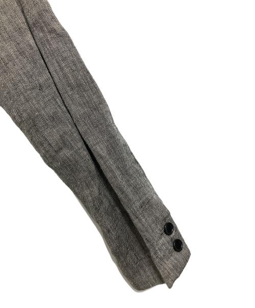 Spick and Span（スピック＆スパン）Spick and Span (スピック＆スパン) リネンジャケット グレー サイズ:38の古着・服飾アイテム