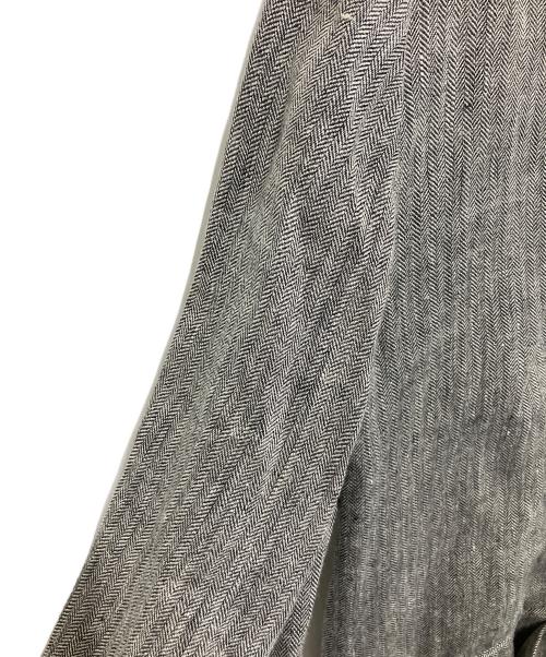 Spick and Span（スピック＆スパン）Spick and Span (スピック＆スパン) リネンジャケット グレー サイズ:38の古着・服飾アイテム