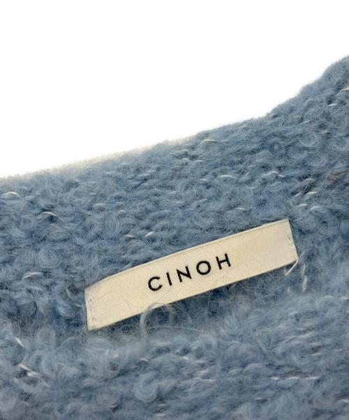 CINOH（チノ）CINOH (チノ) 厚手ニット サックスブルー サイズ:Sの古着・服飾アイテム