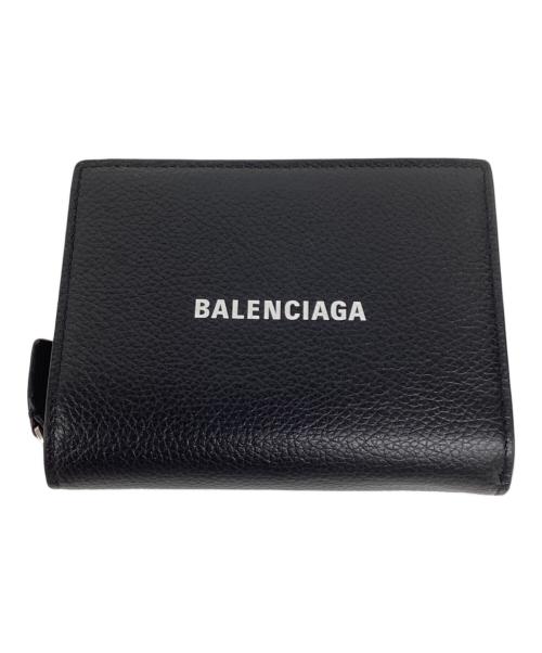 BALENCIAGA（バレンシアガ）BALENCIAGA (バレンシアガ) コンパクトウォレット ブラックの古着・服飾アイテム