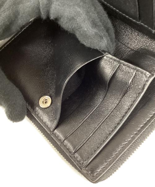 BALENCIAGA（バレンシアガ）BALENCIAGA (バレンシアガ) コンパクトウォレット ブラックの古着・服飾アイテム