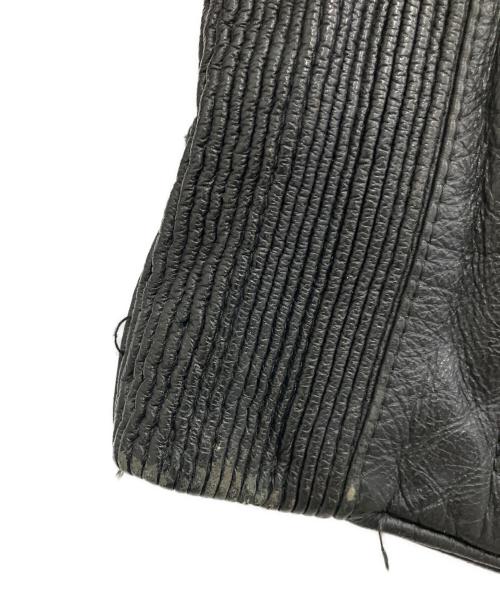 wilsons leather（ウィルソンズレザー）wilsons leather (ウィルソンズレザー) レザージャケット ブラック サイズ:Mの古着・服飾アイテム