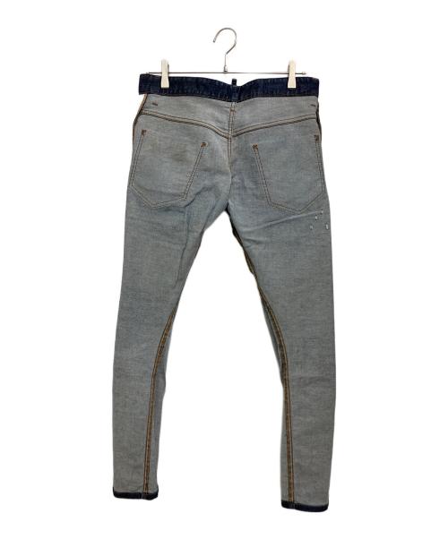 DSQUARED2（ディースクエアード）DSQUARED2 (ディースクエアード) SEXY TWIST JEAN ネイビー サイズ:44の古着・服飾アイテム