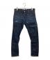DSQUARED2（ディースクエアード）の古着「SEXY TWIST JEAN」｜ネイビー