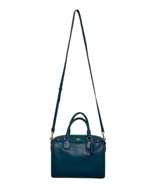 COACH（コーチ）COACH (コーチ) 2WAYバッグ ブルーの古着・服飾アイテム