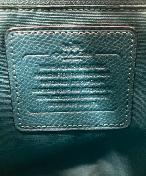 COACH（コーチ）COACH (コーチ) 2WAYバッグ ブルーの古着・服飾アイテム