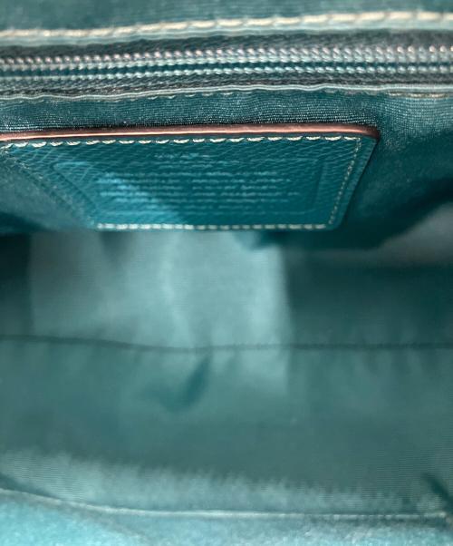 COACH（コーチ）COACH (コーチ) 2WAYバッグ ブルーの古着・服飾アイテム