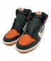 NIKE（ナイキ）の古着「Nike Air Jordan 1 OG Shattered Backboard」｜ブラック×オレンジ