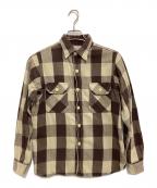 WAREHOUSEウエアハウス）の古着「長袖シャツ」｜ブラウン