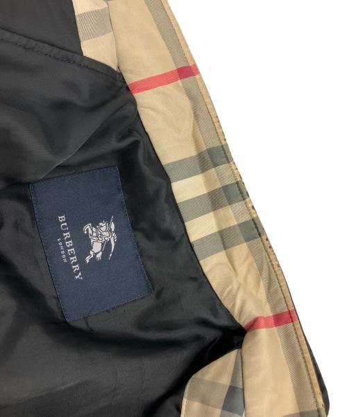 BURBERRY LONDON（バーバリーロンドン）BURBERRY LONDON (バーバリーロンドン) ライナー付コート ブラック サイズ:Mの古着・服飾アイテム