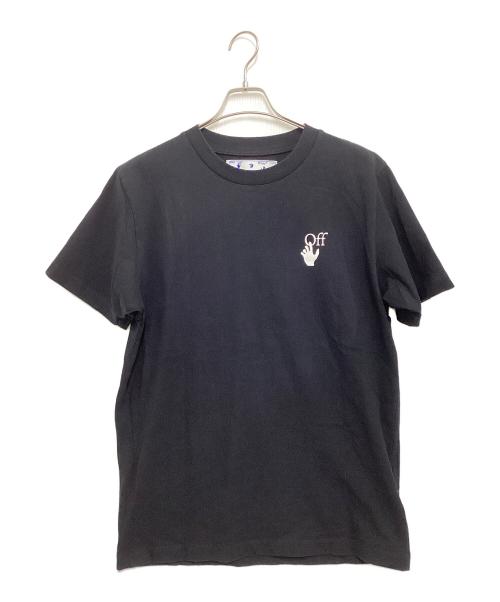 OFFWHITE（オフホワイト）OFFWHITE (オフホワイト) 半袖カットソー ブラック サイズ:Lの古着・服飾アイテム