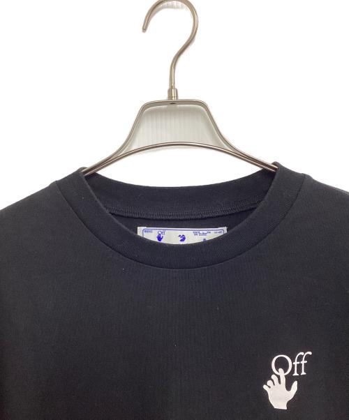 OFFWHITE（オフホワイト）OFFWHITE (オフホワイト) 半袖カットソー ブラック サイズ:Lの古着・服飾アイテム