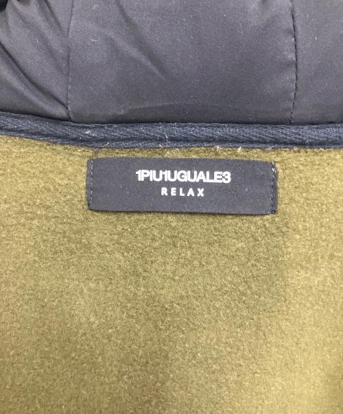1PIU1UGUALE3 RELAX（ウノピゥウノウグァーレトレ リラックス）1PIU1UGUALE3 RELAX (ウノピゥウノウグァーレトレ リラックス) 中綿ジャケット グリーン サイズ:XXLの古着・服飾アイテム