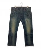 RRLダブルアールエル）の古着「STRAIGHT LEG 5POCKET DENIM」｜ネイビー