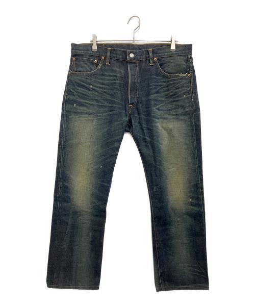 RRL（ダブルアールエル）RRL (ダブルアールエル) STRAIGHT LEG 5POCKET DENIM ネイビー サイズ:W36 / L32の古着・服飾アイテム