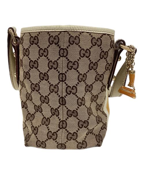 GUCCI（グッチ）GUCCI (グッチ) ハンドバッグ ベージュの古着・服飾アイテム