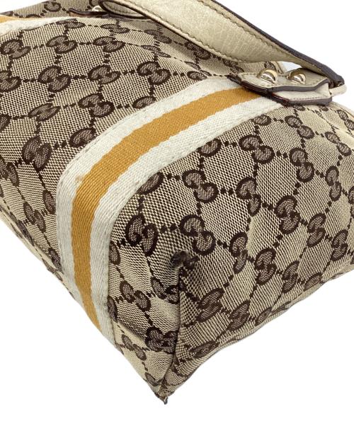 GUCCI（グッチ）GUCCI (グッチ) ハンドバッグ ベージュの古着・服飾アイテム