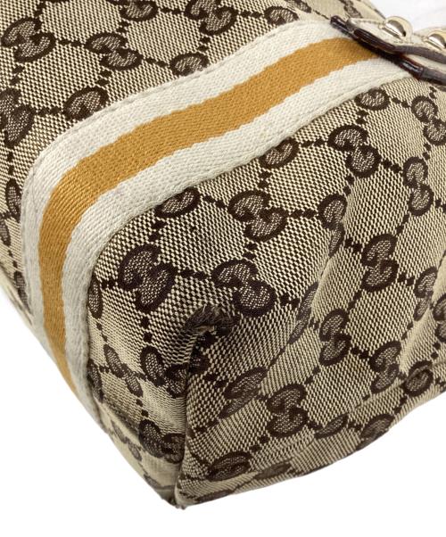 GUCCI（グッチ）GUCCI (グッチ) ハンドバッグ ベージュの古着・服飾アイテム