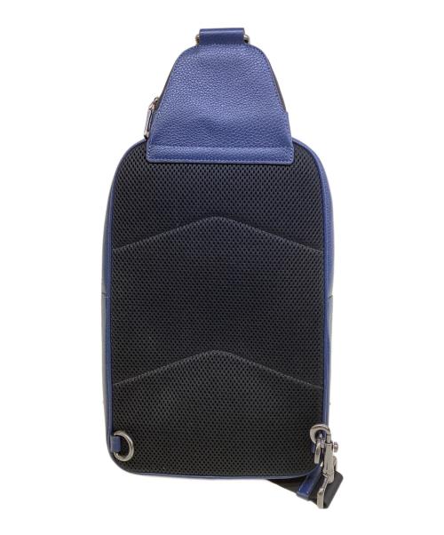 COACH（コーチ）COACH (コーチ) ボディーバッグ ブルーの古着・服飾アイテム
