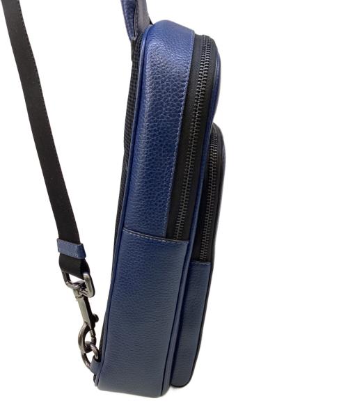 COACH（コーチ）COACH (コーチ) ボディーバッグ ブルーの古着・服飾アイテム