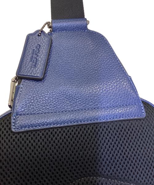 COACH（コーチ）COACH (コーチ) ボディーバッグ ブルーの古着・服飾アイテム