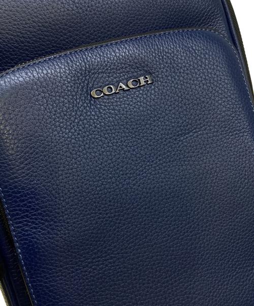 COACH（コーチ）COACH (コーチ) ボディーバッグ ブルーの古着・服飾アイテム