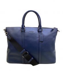 COACH（コーチ）の古着「2WAYバッグ」｜ブルー