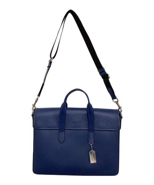 COACH（コーチ）COACH (コーチ) 2WAYバッグ ブルーの古着・服飾アイテム