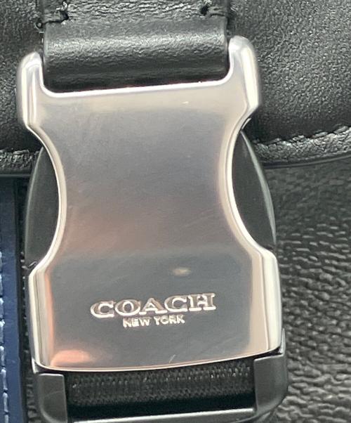 COACH（コーチ）COACH (コーチ) リュック ブラック×ブルーの古着・服飾アイテム