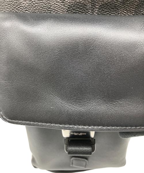 COACH（コーチ）COACH (コーチ) リュック ブラック×ブルーの古着・服飾アイテム