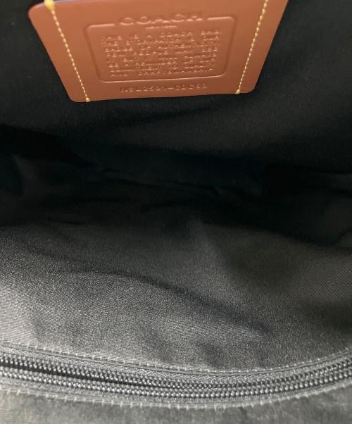 COACH（コーチ）COACH (コーチ) リュック ブラック×ブルーの古着・服飾アイテム