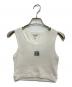 LOEWE（ロエベ）の古着「Cropped Cotton Anagram Tank Top」｜ホワイト