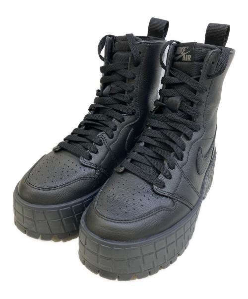 NIKE（ナイキ）NIKE (ナイキ) AIR JORDAN1 ブラック サイズ:24の古着・服飾アイテム