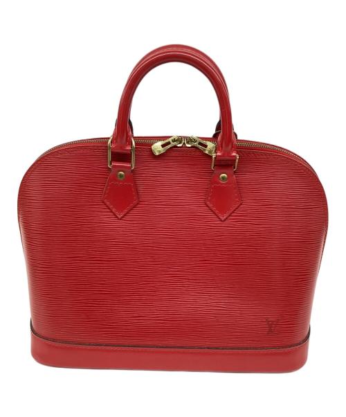 LOUIS VUITTON（ルイ ヴィトン）LOUIS VUITTON (ルイ ヴィトン) ハンドバッグ カスティリアン・ レッドの古着・服飾アイテム