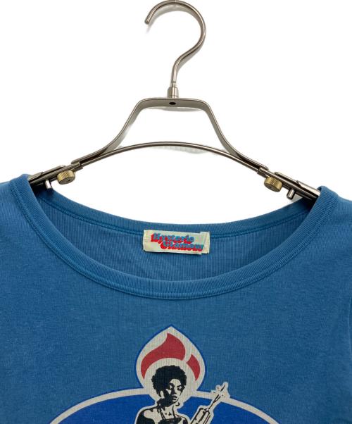 Hysteric Glamour（ヒステリックグラマー）Hysteric Glamour (ヒステリックグラマー) 90s長袖Tシャツ ブルー サイズ:Freeの古着・服飾アイテム