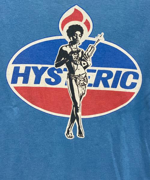 Hysteric Glamour（ヒステリックグラマー）Hysteric Glamour (ヒステリックグラマー) 90s長袖Tシャツ ブルー サイズ:Freeの古着・服飾アイテム