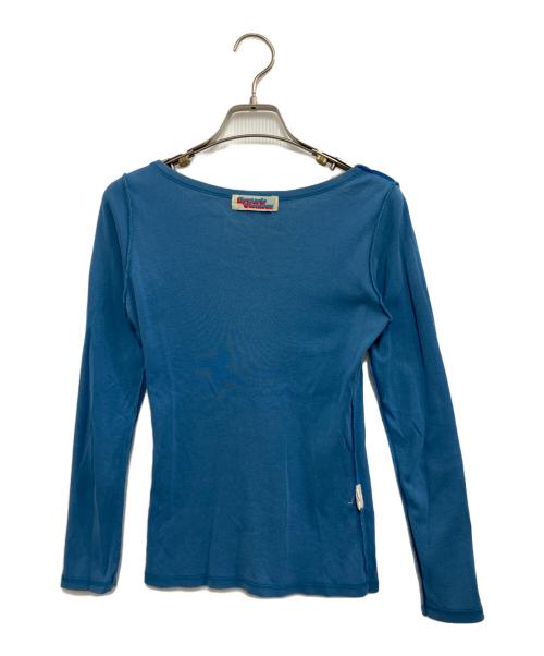 Hysteric Glamour（ヒステリックグラマー）Hysteric Glamour (ヒステリックグラマー) 90s長袖Tシャツ ブルー サイズ:Freeの古着・服飾アイテム