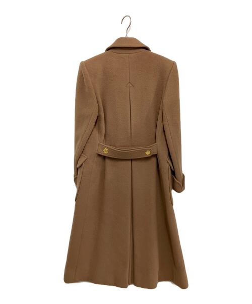Yves Saint Laurent（イヴサンローラン）Yves Saint Laurent (イヴサンローラン) ウールコート ブラウン サイズ:9号の古着・服飾アイテム