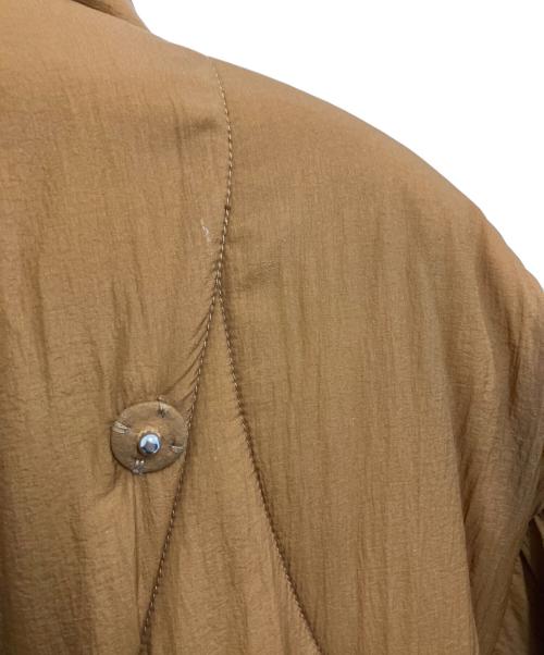 Ameri（アメリ）AMERI (アメリ) WAVE STITCH HEAT POLAK LONG COAT ブラウン サイズ:Sの古着・服飾アイテム
