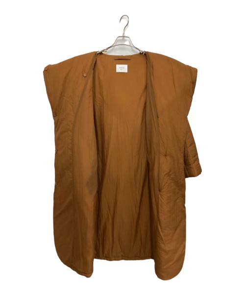 Ameri（アメリ）AMERI (アメリ) WAVE STITCH HEAT POLAK LONG COAT ブラウン サイズ:Sの古着・服飾アイテム