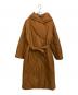 AMERI（アメリ）の古着「WAVE STITCH HEAT POLAK LONG COAT」｜ブラウン