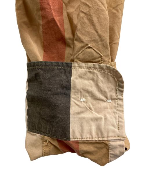 BURBERRY（バーバリー）BURBERRY (バーバリー) 長袖シャツ ベージュ×ブラック サイズ:Mの古着・服飾アイテム