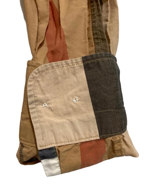 BURBERRY（バーバリー）BURBERRY (バーバリー) 長袖シャツ ベージュ×ブラック サイズ:Mの古着・服飾アイテム