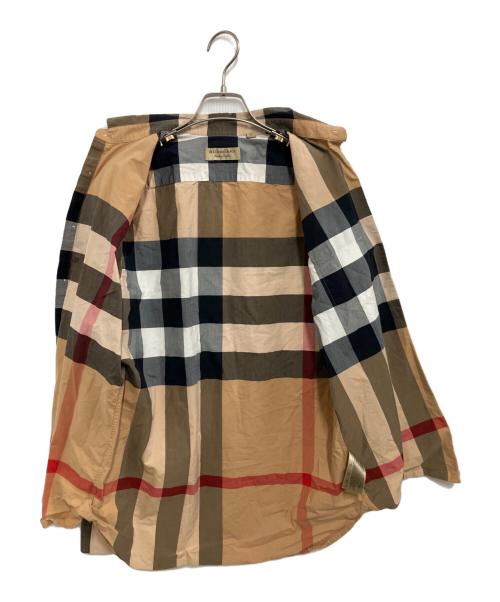 BURBERRY（バーバリー）BURBERRY (バーバリー) 長袖シャツ ベージュ×ブラック サイズ:Mの古着・服飾アイテム