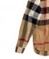 中古・古着 BURBERRY (バーバリー) 長袖シャツ ベージュ×ブラック サイズ:M：20000円