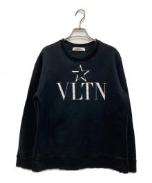 VALENTINO（ヴァレンティノ）の古着「スウェット」｜ブラック×ホワイト