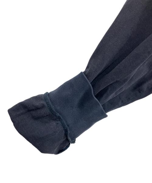 MM6 Maison Margiela（エムエムシックスメゾンマルジェラ）MM6 Maison Margiela (エムエムシックスメゾンマルジェラ) 長袖ワンピース ネイビー×ホワイト サイズ:Sの古着・服飾アイテム