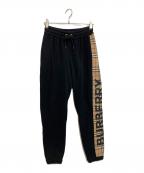 BURBERRYバーバリー）の古着「スウェットパンツ」｜ブラック×ベージュ