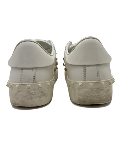 VALENTINO（ヴァレンティノ）VALENTINO (ヴァレンティノ) ロックスタッズスニーカー ホワイト サイズ:41の古着・服飾アイテム